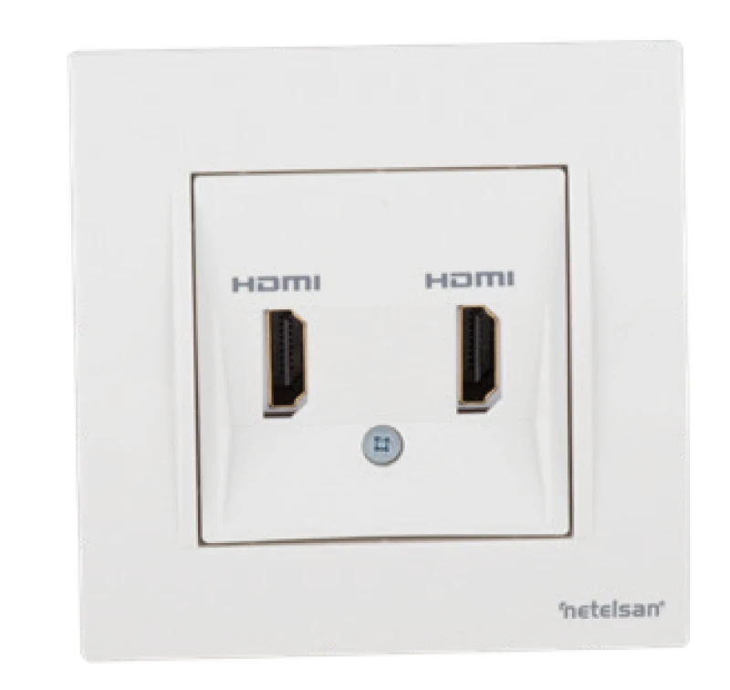 İkili HDMI Data Prizi (2 x HDMI)